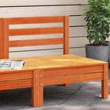  Vrtna sofa bez naslona za ruke voštano smeđa masivna borovina | shoptok.hr