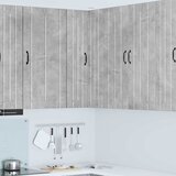  Zidni kutni ormar LUCCA Betonska siva 57 x 57 x 100 cm | Eponuda.ba