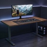 Uvi STANDARD V2 električni sit-stand stol - Chalet Oak i sivi okvir | shoptok.hr