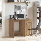 Radni stol boja hrasta artisan 100x50x76 cm konstruirano drvo | shoptok.hr