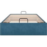 vidaXL okvir za krevet bez madraca tamnoplavi 100x200 cm baršunasti | shoptok.hr