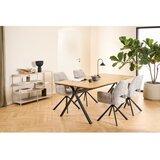 Actona Siva biblioteka 114x78x35 cm Seaford – | shoptok.hr
