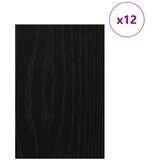 Dekor Paneli 12 pcs Crni hrast 40 x 60 x 0.27 cm | Eponuda.com
