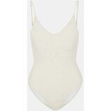 Pieces Greta Enodelne kopalke Bela | Shoptok.si
