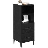 vidaXL Kreveta Crni hrast 34 x 34.5 x 90 cm Konstruirano drvo | shoptok.hr