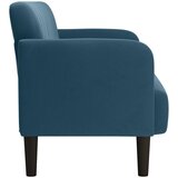  Dvosjed Plavi 109 cm Baršun | shoptok.hr