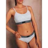 Edoti Women's underwear set bra+string ZL cene