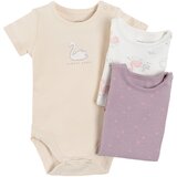 Cool club perilo bodi 3 kosi KR CUG2400556-00 D večbarvno 62 | Shoptok.si