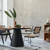 Foto tapeta - Flowing shapes - abstract beige and white background in patterned compositions 350x256 Vodootporna | shoptok.hr
