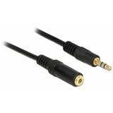 Delock 83766 audio produžetak [1x 3,5 mm banana utikač - 1x priključna doza za 3,5 mm banana utikač] 2 m crna | Eponuda.ba
