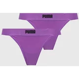 Puma Tangice 2-pack vijolična barva, 938314