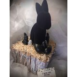 7 seas 365 ukrasna Uskršnja kutija crni zeko, 40 cm | shoptok.hr