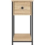 VidaXL Nočna omarica 2 kosa sonoma hrast 30x60x60 cm inženirski les Slike