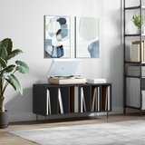 vidaXL Ormarić za ploče crni 100 x 38 x 48 cm od konstruiranog drva Cijene