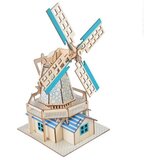  Čarolijashop 3d drvena slagalica - Holandska vetrenjača ( 83) | ePonuda.com