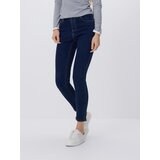 Reserved Slim push up traperice - mornarsko plava | shoptok.hr