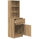 vidaXL Noćni ormarić artisan hrast 39x35x125 cm izrađeno drvo | shoptok.hr