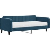  Dnevni krevet s madracem plavi 100 x 200 cm baršunasti | Eponuda.ba