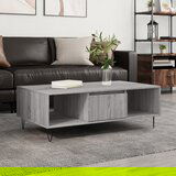 vidaXL Stolić za kavu siva boja hrasta 104x60x35 cm konstruirano drvo Cijene