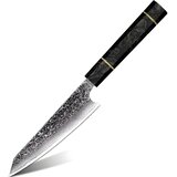 IZMAEL Damaskasti kuhinjski nož TS-37449 - Višenamjenski / Crna | shoptok.hr