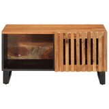 Maison Chic Klubska mizica - kavna mizica - Nizka mizica 80x51x40 cm trden akacijev les, (21755448) Cene