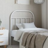  Metalno zamjensko uzglavlje bijelo 75 cm | shoptok.hr