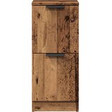  Komoda 2 kom staro drvo 30x30x70 cm konstruirano drvo Smeđa | Shoptok.si