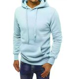 DStreet Bluza męska z kapturem błękitna | Shoptok.si