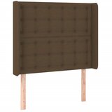  box spring s madracem LED tamnosmeđi 90x190 cm tkanina | shoptok.hr
