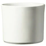 SK Cvetlični lonec Miami (Ø 13 x 11 cm, keramika, bela mat)