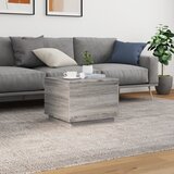 Ormarić za uzglavlje LED sivom sonomom 50x50x40 cm | Eponuda.com