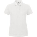  MAJICA KRATKI ROKAVI POLO B&C ID.001/ŽENSKE 180G BELA 3XL Cene