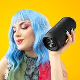 Niceboy Orion - LED bežični zvučnik sa mikrofonom 24W/2200 mAh IPX7 crna | Eponuda.com