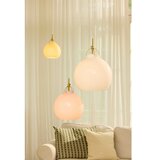 Halo Design 747931 - Visilica na sajli TOSCANA 1xG9/28W/230V prečnik 18 cm bež/mesing | Eponuda.com