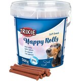 Trixie soft snack happy rolls – poslastice za pse sa lososom i piletinom, 500g Trixie soft snack happy rolls – poslastice za pse sa lososom i piletinom, 500g Slike