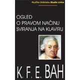 Studio Lirica Karl Filip Emanuel Bah
 - Ogled o pravom načinu sviranja na klaviru | ePonuda.com