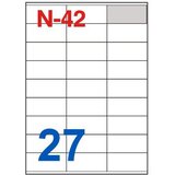 NANO Etikete za laserske i ink-jet pisače , N-42, 70x32 mm, 100/1 | shoptok.hr