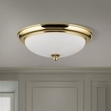 Orion plafonska svetiljka empira, 2x E27/40W, 230V, prečnik 35,5 cm, zlatna | Eponuda.com