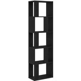 vidaXL Book Cabinet/Room Divider Črni hrast 45x24x159 cm | Shoptok.si