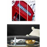 Wallity MDF1055044 Multicolor Decorative MDF Painting (3 Pieces) | Eponuda.ba