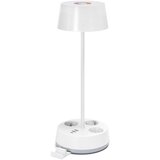  Aigostar-LED RGBW prigušiva stona lampa sa utičnicama i USB priključkom LED/4,6W/230V bela | Eponuda.com