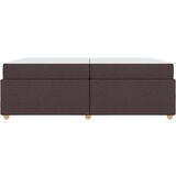  Konstrukcija postelje Temno rjava 200 x 200 cm blago, (5000123521) | Shoptok.si