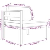  7-dijelna vrtna garnitura s jastucima aluminijska antracit | shoptok.hr