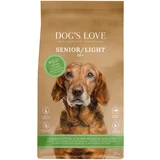 Dog's Love Senior/Light divjačina - Varčno pakiranje: 2 x 12 kg
