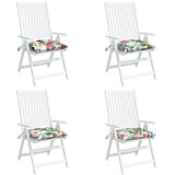  Jastuci za stolicu 2 kom višebojni 40 x 40 x 7 cm od tkanine4 | shoptok.hr