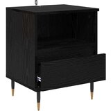  Nočna omarica 2 pcs Črni hrast 40 x 35 x 50 cm Konstruiran les | Shoptok.si