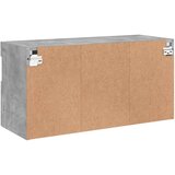 TV ormarić s LED svjetlima siva boja betona 80x30x40 cm | shoptok.hr
