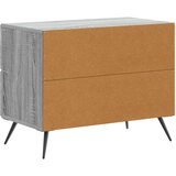  Noćni ormar Siva sonoma 62 x 34,5 x 47,5 cm Konstruirano drvo | shoptok.hr