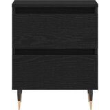  Noćni ormar 2 pcs Crni hrast 40 x 35 x 50 cm Konstruirano drvo | Eponuda.ba