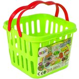  Košara s sadjem in zelenjavo za rezanje + tehtnica za igro - siva/zelena | Shoptok.si